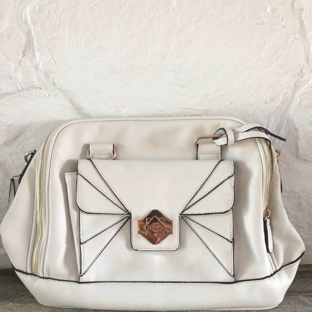 White purse